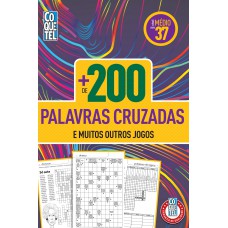 Livro Coquetel + 200 Palavras Cruzadas Nível Médio Ed 37