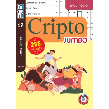 Livro Coquetel Jumbo Cripto Nível Médio Ed 17