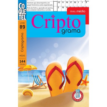 Livro Coquetel Criptograma Nível Médio Ed 89