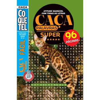 Livro Coquetel Caça Palavras Super Ed 12