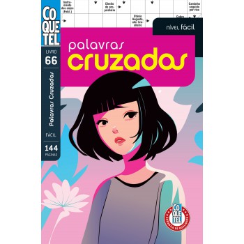 Livro Coquetel Palavras Cruzadas Fácil 66