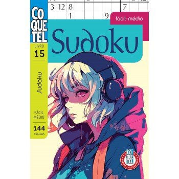 Livro Coquetel Sudoku Fácil/médio 15