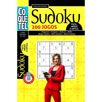 Livro Coquetel Sudoku 219