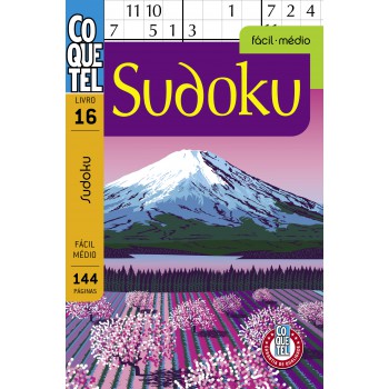 Livro Coquetel Sudoku C Md 16