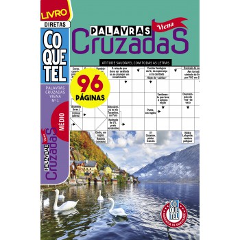 Livro Coquetel Palavras Cruzadas Viena 1