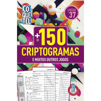 Livro Coquetel Mais De 150 Criptogramas 37