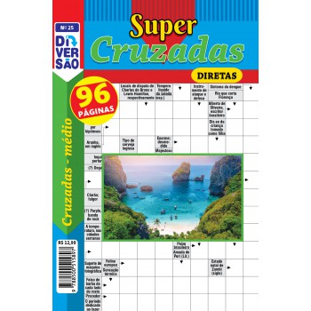 Livro Diversão Super Cruzadas Diretas 25