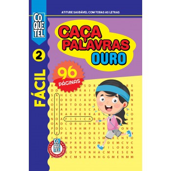 Livro Coquetel Caça-palavras Ouro 2 Livro Coquetel Caça-palavras Ouro 2