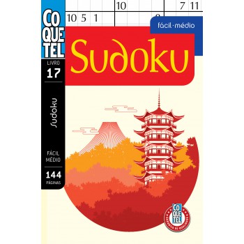 Livro Coquetel Sudoku ácil/médio 17