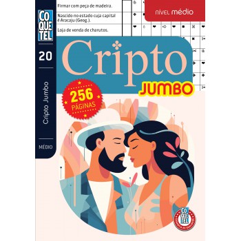 Livro Coquetel Jumbo Cripto Nível Médio Ed 20
