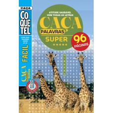 Livro Coquetel Caça-palavras Super 18 Livro Coquetel Caça-palavras Super 18