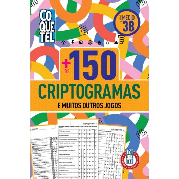 Livro Coquetel Mais De 150 Criptogramas 38