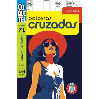 Livro Coquetel Palavras-cruzads ácil 71