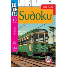 Livro Coquetel Sudoku 18: Níveis Fácil E Médio