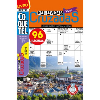 Livro Coquetel Palavras-cruzadas Viena 3