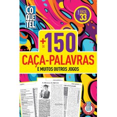 Livro Coquetel + 150 Caça-palavras ácil 33