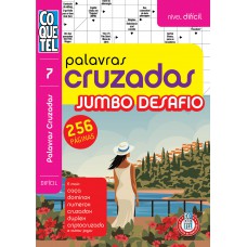 Livro Coquetel Palavras-cruzadas Jumbo Desaio 7
