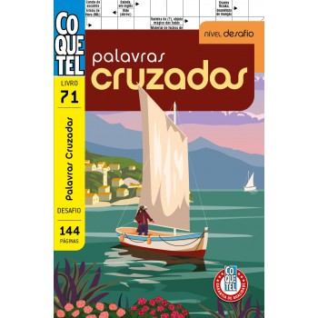 Livro Coquetel Palavras-cruzadas Desafio 71