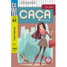 Livro Coquetel Caça-palavras 62: Nível ácil