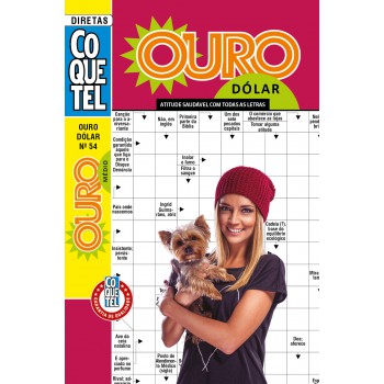 Palavras-cruzadas Diretas Coquetel Ouro Dólar 54: Nível Médio