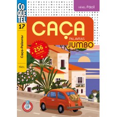 Livro Coquetel Caça-palavras Jumbo 17: Nivel ácil