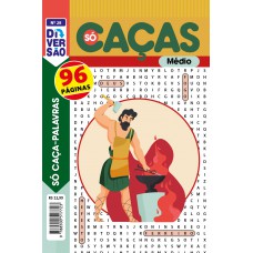 Livro Diversão Só Caça Palavras 28: Nível Médio