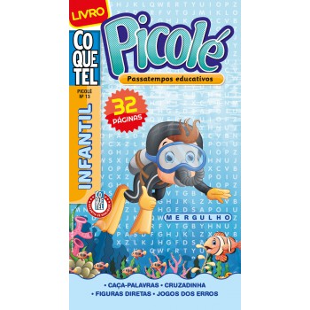 Livro Coquetel Picolé 13: Passatempos Educativos