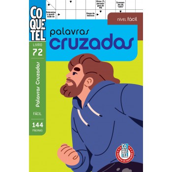 Livro Coquetel Palavras-cruzadas 72: Nível ácil