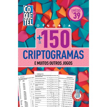 Livro Coquetel Mais De 150 Criptogramas 39