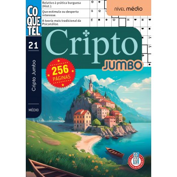 Livro Coquetel Jumbo Cripto Nível Médio Ed 21