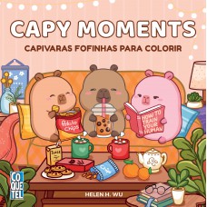 Capy Moments: Capivaras Fofinhas Para Colorir