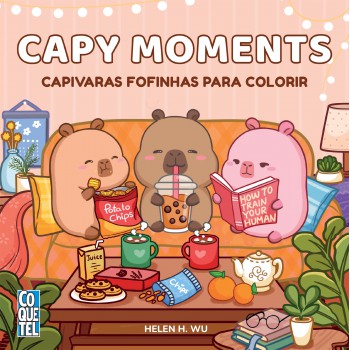 Capy Moments: Capivaras Fofinhas Para Colorir