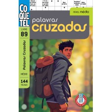 Livro Coquetel Palavras-cruzadas 89: Nível Médio