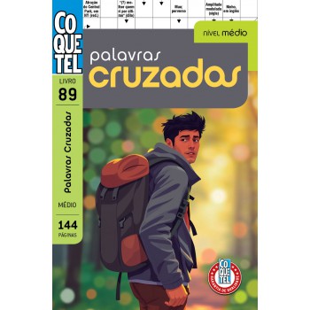 Livro Coquetel Palavras-cruzadas 89: Nível Médio