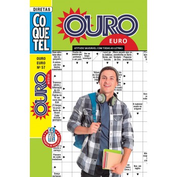 Palavras-cruzadas Diretas Coquetel Ouro Euro 57: Nível Médio