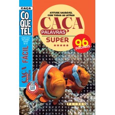 Livro Coquetel Caça-palavras Super 20: Atitude Saudável Com Todas As Letras Livro Coquetel Caça-palavras Super 20: Atitude Saudável Com Todas As Letras