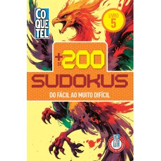 Livro Coquetel + De 200 Sudokus: Do Fácil Ao Muito Difícil