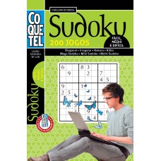 Livro Coquetel Sudoku 229: ácil, Médio E Difícil