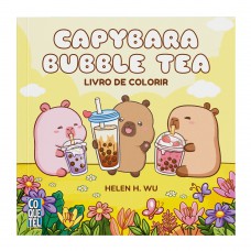 Capybara Bubble Tea: Livro De Colorir