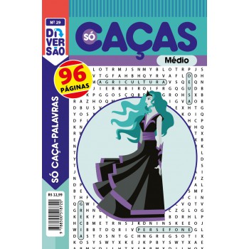 Livro Diversão Só Caça-palavras 29: Nível Médio