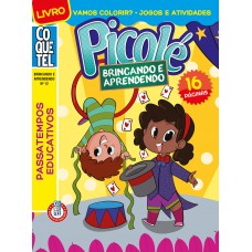 Livro Coquetel Brincando Aprendendo 12: Passatempos Educativos