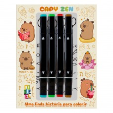 Capy Zen: Uma Linda História Para Colorir