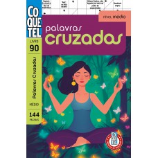 Livro Coquetel Palavras-cruzadas 90: Nível Médio