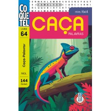 Livro Coquetel Caça-palavras 64: Nível ácil