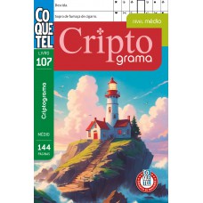 Livro Coquetel Criptograma 107: Nível Médio