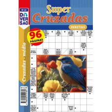 Livro Diversão Super Palavras-cruzadas Diretas 29: Nível Médio