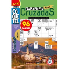 Livro Coquetel Palavras-cruzadas Viena 6: Nível Médio