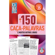 Livro Coquetel + 150 Caça-palavras 35: Nível ácil