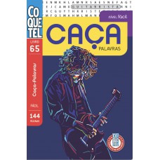 Livro Coquetel Caça-palavras 65: Nível ácil