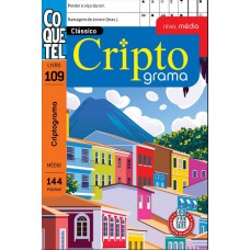 Livro Coquetel Criptograma 109: Nível Médio